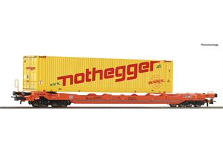 Roco H0 Wascosa Taschenwagen T5, Nothegger, Ep. VI