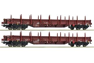 Roco H0 ZSSK Cargo Rungenwagen-Set Res, Ep. VI, 2-tlg.
