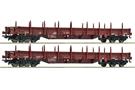 Roco H0 ZSSK Cargo Rungenwagen-Set Res, Ep. VI, 2-tlg.