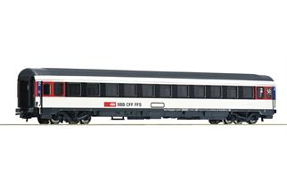 Roco start H0 SBB EC-Schnellzugwagen Bpm, 2. Klasse, Ep. VI
