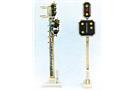 Schneider H0 SBB Hauptsignal mit Vorsignal System L, 3+4-flammig