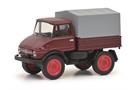 Schuco H0 Unimog U406, rot