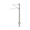 Sommerfeldt H0 DB Gitter-Streckenmast mit Ausleger, lackiert