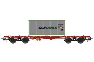 Sudexpress H0 CP Containertragwagen Sgmms, 20'-Tankcontainer CGATAINER, Ep. V