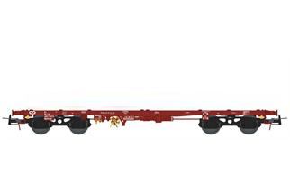 Sudexpress H0 CP Containertragwagen Sgmms, unbeladen, Ep. V