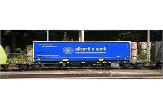 Sudexpress H0 MFD Rail Containertragwagen Sgnss 60', Alberti e Santi, Ep. VI