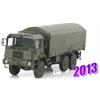 Tek Hoby H0 Saurer 10 DM 6x6 Swiss Army 1982 closed