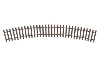 Tillig H0 ELITE-Gleis gebogenes Schwellenband R425 30°