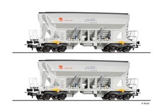 Tillig H0 HVLE Selbstentladewagen-Set Faccns, Ep. VI, 2-tlg.