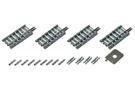 Tomytec N S35-J-PC Übergangsgleis gerade (Inhalt: 4 Stk.) {1530}