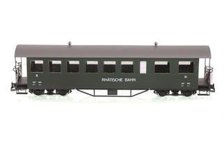Train Line 45 IIm RhB Vierachs-Plattformwagen ABC 609, grün