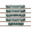 Trix H0 (DC) SBB Leichtstahlwagen-Set zu Ae 3/6 I, Ep. III, 5-tlg.