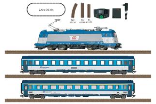 Trix H0 (DC Sound) CD Startset Elektrolok BR 380 mit Personenzug, Ep. VI