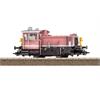 Trix H0 (DC Sound) DB AG Diesellok 335 227-5, orientrot, gealtert, Ep. V
