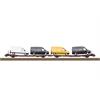 Trix H0 Transwaggon Flachwagen-Paar Laads 800B, VW Crafter, Ep. VI