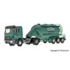 Viessmann H0 CarMotion MB Actros Silosattelzug, Schwarz Baustoff-Logistik