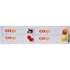 Viessmann H0 Coop 45'-Kühlcontainer-Set 3 Zitronen/Orange/Pilze/Tomaten, 4-tlg.