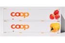 Viessmann H0 Coop 45'-Kühlcontainer-Set 4 Erdbeeren/Peperoni, 2-tlg.
