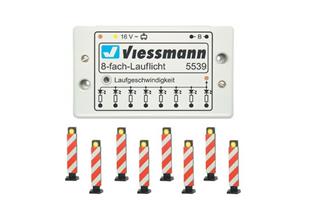 Viessmann H0 Lauflichtelektronik mit 8 Warnbalken