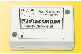 Viessmann N N Einfach-Blinkgerät mit blauen Glühlampen