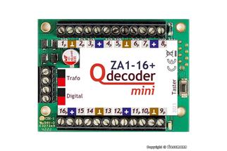 Viessmann Qdecoder Lichtsignaldecoder ZA1-16+ mini [QD223]