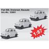 VK-Modelle H0 Bausatz Fiat 500 (Inhalt: 3 Stk.)