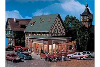 Vollmer H0 Luigi´s Pizzeria mit Inneneinrichtung und Beleuchtung