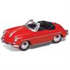 Welly H0 Porsche 356B Cabrio, rot