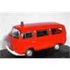 Welly H0 VW T2 Bus Feuerwehr 1972, rot