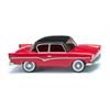 Wiking H0 Borgward Arabella, karminrot mit schwarzem Dach