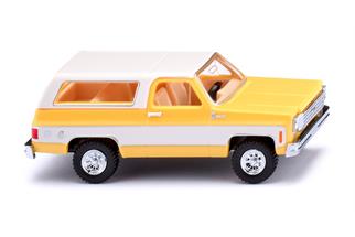 Wiking H0 Chevrolet K5 Blazer, zinkgelb