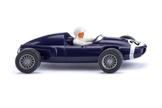 Wiking H0 Cooper Rennwagen, schwarzblau