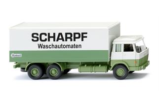 Wiking H0 Hanomag Henschel Koffer-LKW, Scharpf