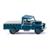 Wiking H0 Land Rover Pickup, azurblau