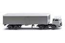 Wiking H0 MB 1620 Koffersattelzug, silbergrau Dorsay