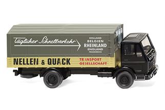 Wiking H0 MB NG Pritschen-LKW, Nellen & Quack