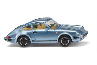 Wiking H0 Porsche 911 SC, hellblau-metallic