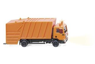 Wiking H0 (RC Sound) MAN TGL Pressmüllwagen, orange