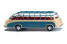 Wiking H0 Setra S8 Reisebus, beige/azurblau