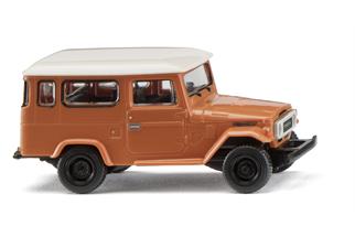 Wiking H0 Toyota Land Cruiser, orangenbraun