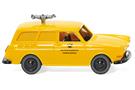 Wiking H0 VW 1600 Variant Funkmesswagen