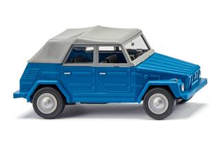 Wiking H0 VW 181, blau