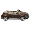 Wiking H0 VW The Beetle Cabrio, toffeebraun