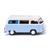 Wiking H0 VW Tsb Campingbus, weissblau/weiss