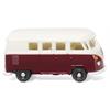 Wiking N VW T1 Bus, weinrot/weiss