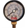 Wilesco Manometer mit Anschluss unten M 6, D=30 mm, inkl. Adapterstück 01529